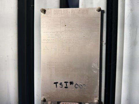 3750 KVA 4160Y/2400 Secondary, Cutler-Hammer #4160Y/2400, Transformer, 4160Y/2400 Volts, Substation - Image 6