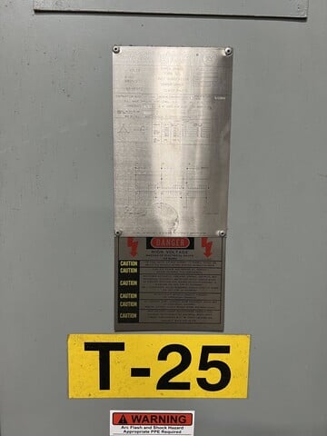 2000/2667 KVA 480Y/277 Secondary, Westinghouse #480Y/277, Transformer, Cast Coil, Dry Type - Image 2