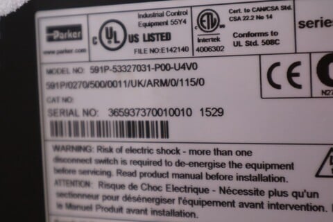 SSD Drives #591P-53327031-P00-U4V0, DC Drive, NEW - Image 2