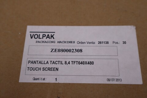 Volpak #ZE080002308, PLC, NEW - Image 2