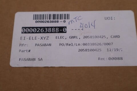 Pasaban #MTC4014V1, PLC, NEW - Image 4