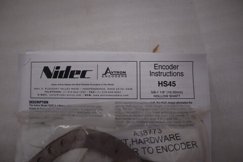 Avtron hs45 / hs45fayay8sua00 incremental encoder new in box stock sgf-153 - Image 5