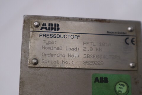 Abb pressductor pftl 101a 2.0kn pillowblock load cell stk gs16a - Image 4