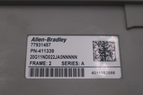 ALLEN BRADLEY 20G11ND022JA0NNNNN /A PowerFlex 755 AC DRIVE - STOCK 3731CC - Image 6