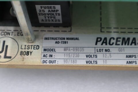 New open box cmc mpa-09035 pacemaster-1 dc drive stock h1401 - Image 3