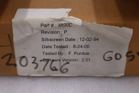 Stanley black & decker #4820d/ 4820d pc board channel card, new, stock h775 - Image 4