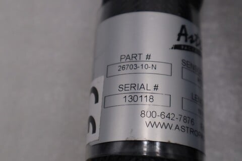 astro packaging 26703-10-n hot melt glue 10' hose - Image 2