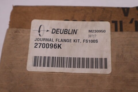 Deublin 270096K FS100S JOURNAL FLANGE KIT - NEW IN BOX - STOCK GF1264 - Image 1