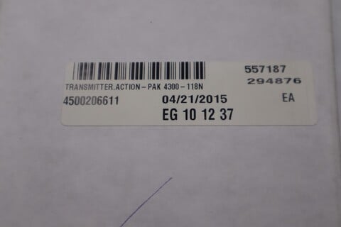 NEW IN BOX Action Instruments Pak 4300-118N TRANSMITTER STOCK G269A - Image 3