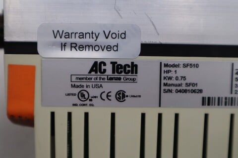 Ac HP tech RPM sf510 variable speed Allis-Chalmers motor drive new open box stk gf127 - Image 2