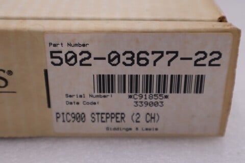 Giddings & Lewis 502-03677-22R3 PiC900 Stepper Module STOCK 3800A - Image 5