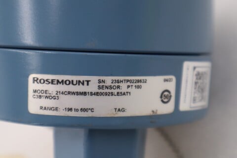 Rosemount 23shtp0228632 stock #g-764 - Image 3
