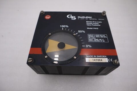 Gs dezurik model p41d stock #5686a - Image 1