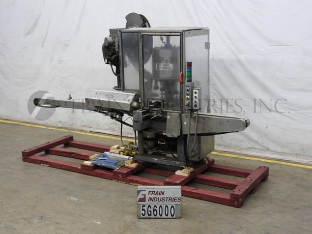 Consolidated / Pneumatic Scale #D6F, automatic, 6 head rotary chuck capper, rated from 24-180 containers per - Image 1