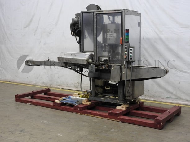 Consolidated / Pneumatic Scale #D6F, automatic, 6 head rotary chuck capper, rated from 24-180 containers per - Image 3