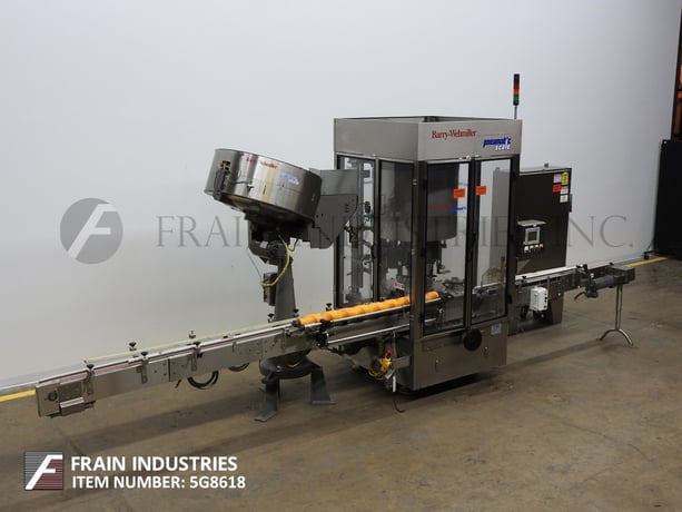 Pneumatic Scale #A-Frame, automatic, 8 head rotary chuck capper. rated from 50-200 containers per minute - Image 5