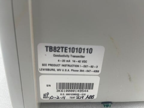 ABB TB82TE1010110 TB82TE 2-Wire Conductivity Transmitter, Pipe Mounting 2135 - Image 4