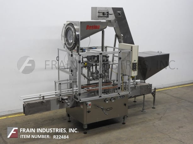 Resina #UN40-1257, automatic, 4-station quill capper capable of speeds from 120-300 cpm - Image 5