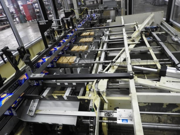Jones #BFC, automatic, horizontal, continuous, motion, hot melt cartoner, rated from 50-160 cartons per minute - Image 2