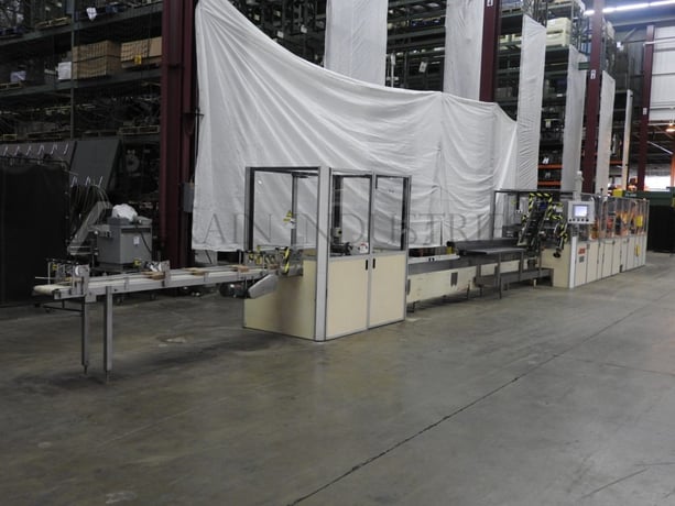 Jones #BFC, automatic, horizontal, continuous, motion, hot melt cartoner, rated from 50-160 cartons per minute - Image 5