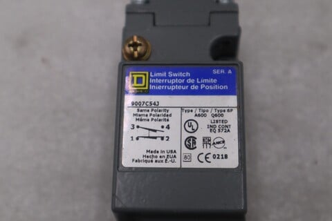 Telemecanique Sensors 9007C54j Heavy Duty Limit Switch, Wobble Stick NEW #GF706A - Image 2