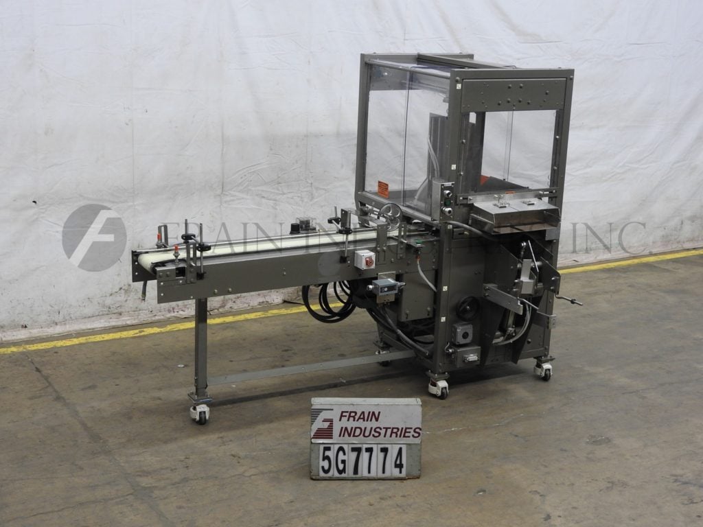 ABC #SP19, semi-automatic, case packer rated from 1-15 cases per minute (2 available) - Image 1