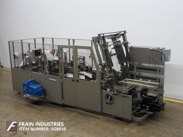 Douglas Inc #Flighted Case Former, automatic, intermittent motion, case former and hot melt glue sealer, 5-30 - Image 1