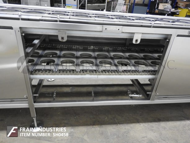 Raque #4500 Series, complete, Stainless Steel, tray denesting, filling, roll stock and heat sealing line - Image 2