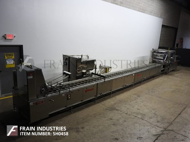 Raque #4500 Series, complete, Stainless Steel, tray denesting, filling, roll stock and heat sealing line - Image 5