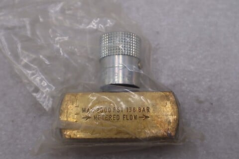 Parker spn600b needle valve stock #l-246b - Image 2