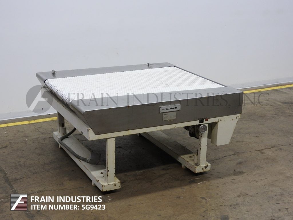 Hosokawa #FA1300, fanning conveyor, 70" long fanning belt powered by a 1 HP drive - Image 5
