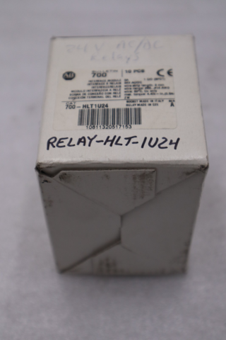 Allen bradley 700-hlt1u24 relay - new - stock gf702a, lot of 7 - Image 3