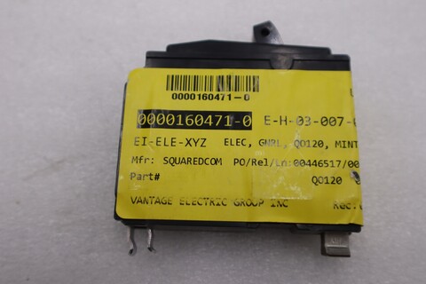 LOT OF 8 - Square D QO120 120/240V Plug-in Miniature Circuit Breaker STOCK G738A - Image 2