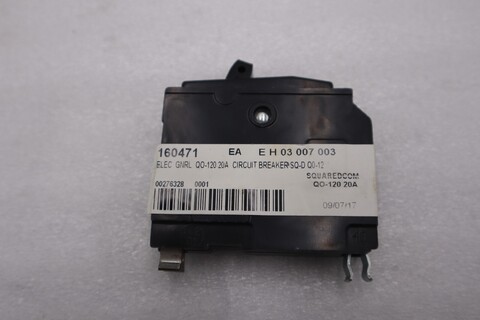 LOT OF 8 - Square D QO120 120/240V Plug-in Miniature Circuit Breaker STOCK G738A - Image 3