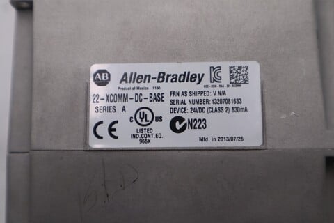 Allen-Bradley 22-XCOMM-DC-BASE Series A DSI External Com Adapter STOCK K-1556C - Image 2