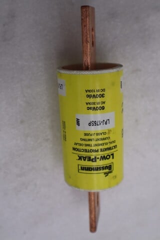 LOT OF 2 - Bussmann - LPJ-175SP - Eaton Fuse Class J - NEW - STOCK 4947A - Image 2
