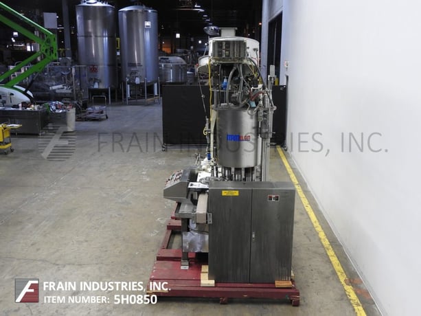 MRM Elgin / Zalkin, Stainless Steel, Monoblock 12 head filling and 8 head capping system, worm screw to star - Image 3