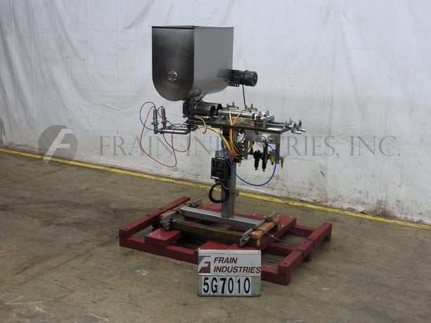 Hinds Bock #2P-64I, Stainless Steel, dual head piston filler / depositor, 16 oz to 64 oz per piston - Image 5