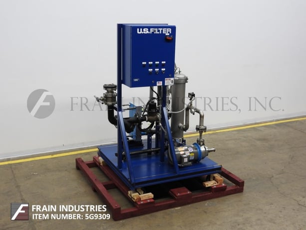 U.S. Filter, cartridge filter base mounted filtration system w/gallons of product filtered per hour, 60" long - Image 5