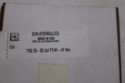 Sundstrand Hydraulics Trq 30-35 Lbf Ft/41-47 Nm - NEW IN BOX - STOCK GF327A - Image 1