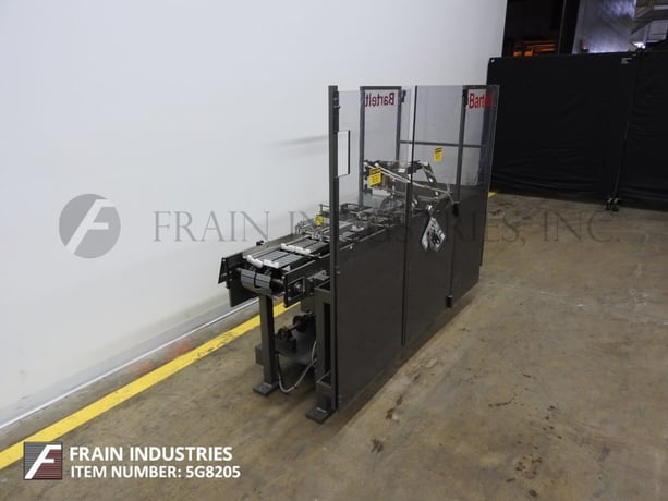 Bartelt #Slitter, 7" w x 58" l chain lugg, fixed pockets on 9" centers, 3-1/2" OD cutting wheel section, (4) - Image 1