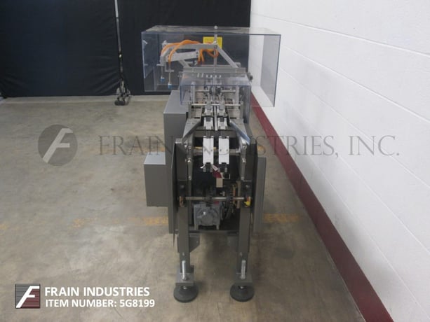 Bartelt #Slitter, 4-1/2" w x 42" l chain, with fixed pockets on 7" centers, 3-1/2" OD cutting wheel section - Image 3