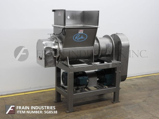 Rietz #RE24, Stainless Steel extructor for grinding frozen, partially frozen or fully thawed 40 lb. blocks of - Image 1