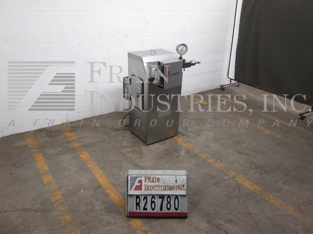 APV Gaulin #30 CD, single stage Stainless Steel homogenizer, with ball valve cylinders and CD style valve seat - Image 1
