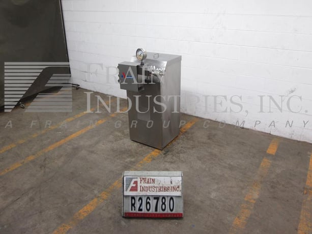 APV Gaulin #30 CD, single stage Stainless Steel homogenizer, with ball valve cylinders and CD style valve seat - Image 4