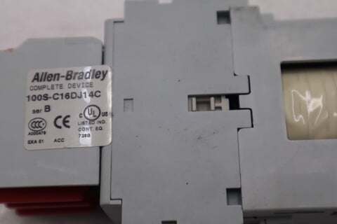 Allen Bradley 100S-C16DJ14C Guard Master Safety Contactor STOCK L-484-C - Image 2
