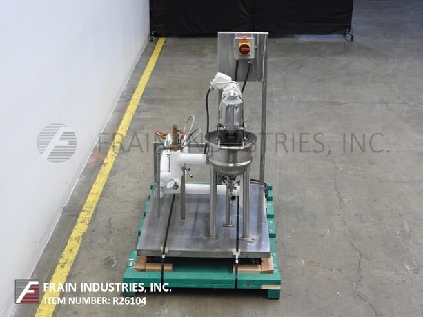 3 gallon Lee #3D9MT, 316 Stainless Steel jacketed, dual motion, scrape surface mixing kettle, 9-1/2" diameter - Image 3