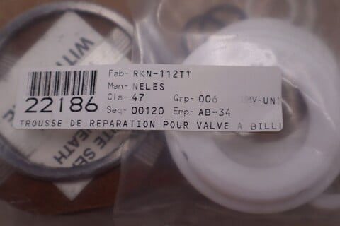 Valmet rkn-112tt valve stock #140a - Image 2