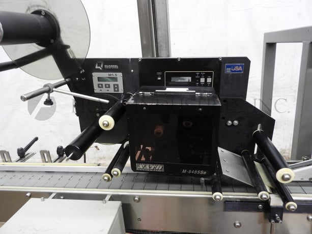 Quadrel #Q31, automatic, pressure sensitive, spot labeler, 10-100 labels per minute - Image 2