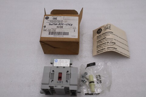 New open box ab 194e-e32-1753 allen bradley load switch stk gf149a - Image 4